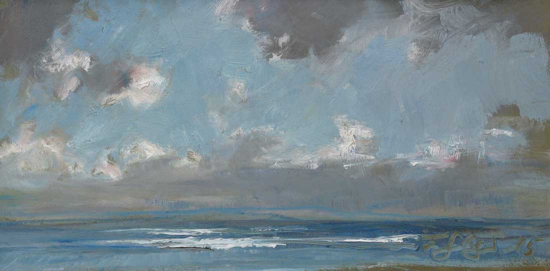 Frauke Gloyer, Meer und Wolken