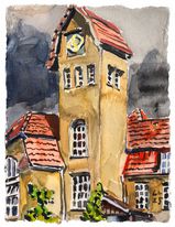 Christopher Lehmpfuhl, Turm im Gewitterllicht