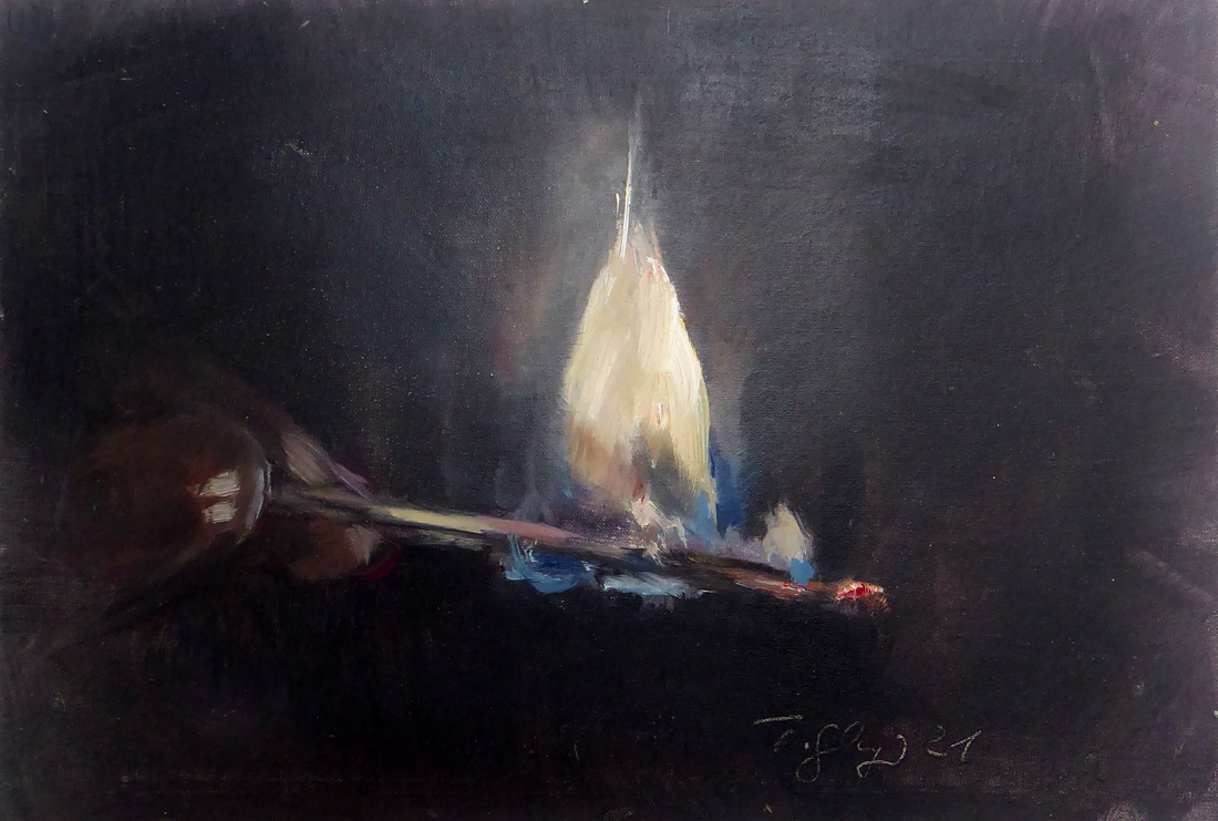 Frauke Gloyer, Aufflammendes Streichholz