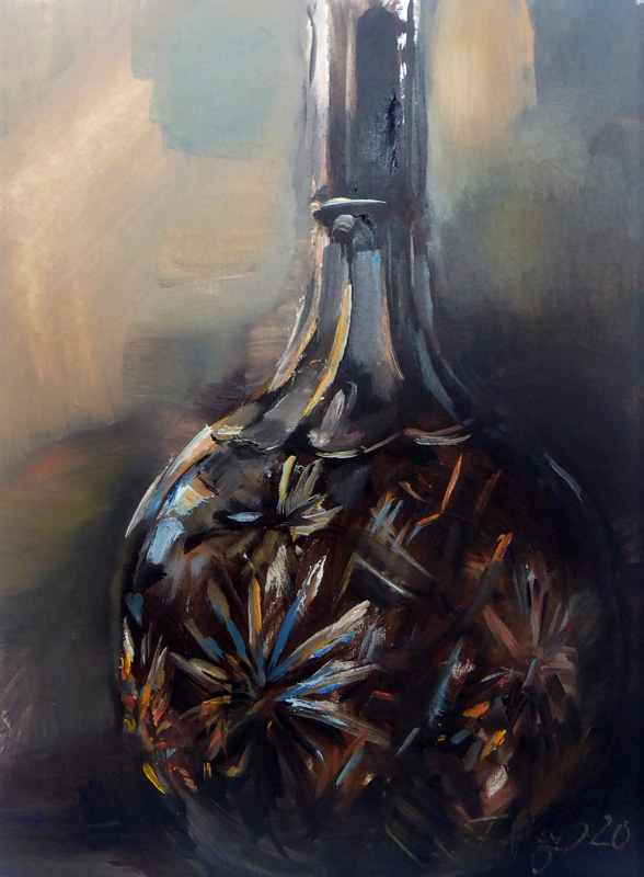 Frauke Gloyer, Karaffe mit Schliff