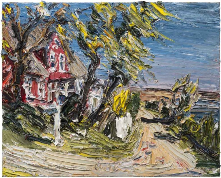 Christopher Lehmpfuhl, Rotes Haus in Steenodde